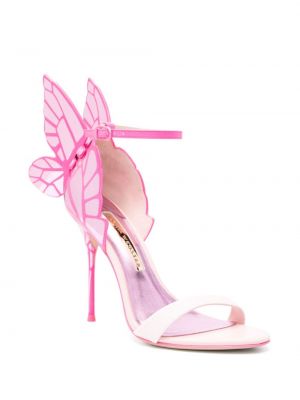 Dabīgās ādas kurpes Sophia Webster rozā