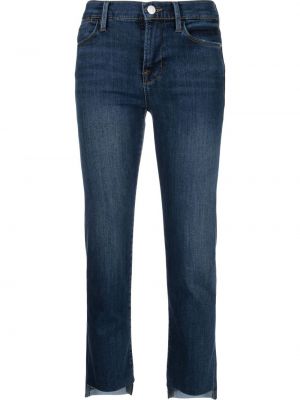 Høy midje jeans 7/8 Frame blå