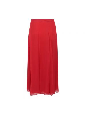 Falda larga Gucci rojo