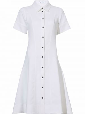 Mini šaty Proenza Schouler White Label biela