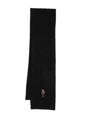 Sciarpa con cappuccio Polo Ralph Lauren nero