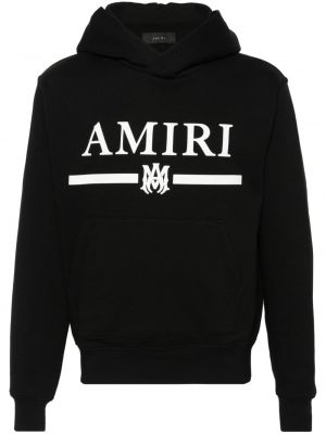 Pamučna hoodie s kapuljačom s printom Amiri