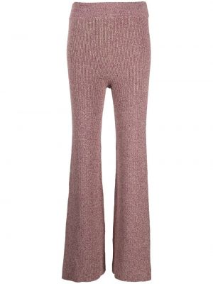Pantalon en tricot large Remain violet