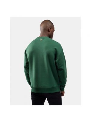 Bluza bawełniana Lacoste zielona