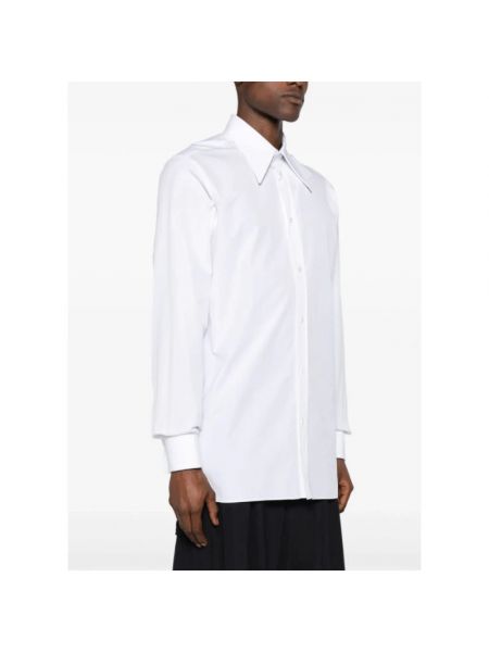 Camisa de algodón Maison Margiela blanco