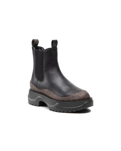 MICHAEL Michael Kors Členková obuv s elastickým prvkom Dupree Bootie 40F1DUFE6L Čierna