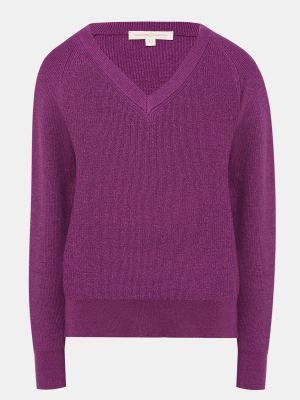 Пуловер Alessandro Manzoni фиолетовый
