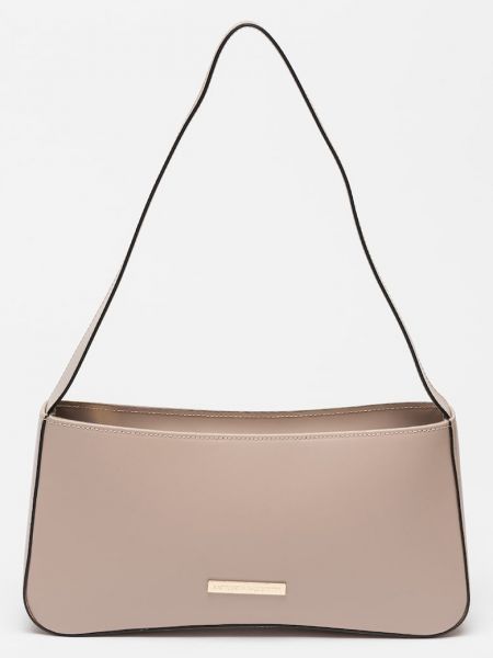 Кожаная сумка Antonia Moretti коричневая