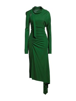 Элегантное платье Victoria Beckham зеленое