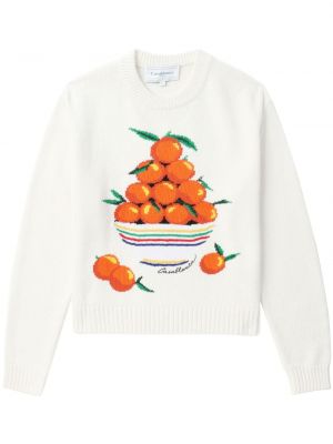 Kokvilnas džemperis Casablanca balts