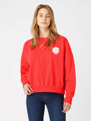Sweatshirt ausgestellt Wrangler rot