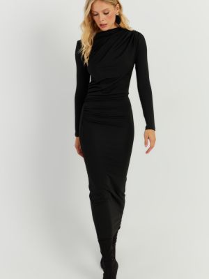 Midi obleka Cool & Sexy črna