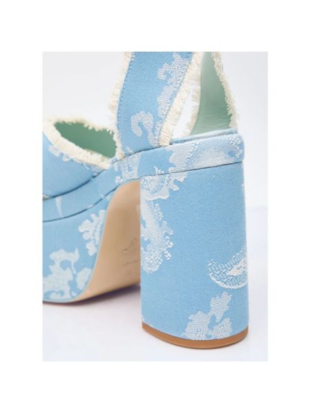 Sandalias con tacón de tacón alto Vivienne Westwood azul