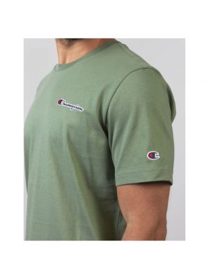 Camisa de tela jersey Champion verde