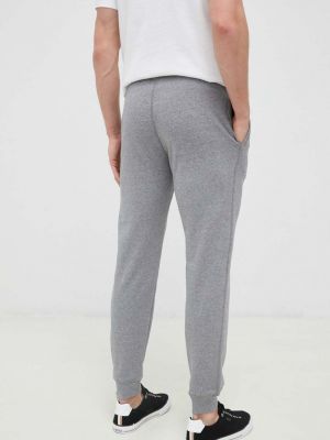 Melanžové sportovní kalhoty Tommy Hilfiger šedé