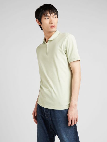 T-shirt Selected Homme verde