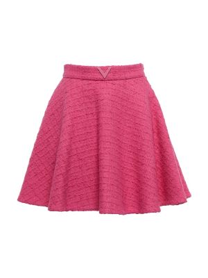Minigonna in tweed Valentino rosa