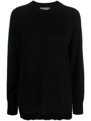 Пуловер с кръгло деколте Alberta Ferretti черно