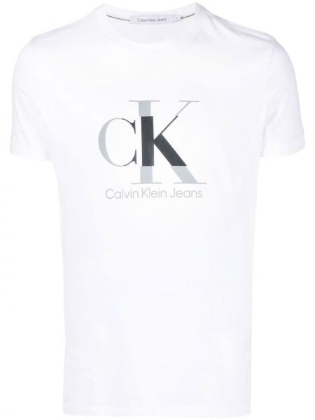 T-shirt Calvin Klein vit