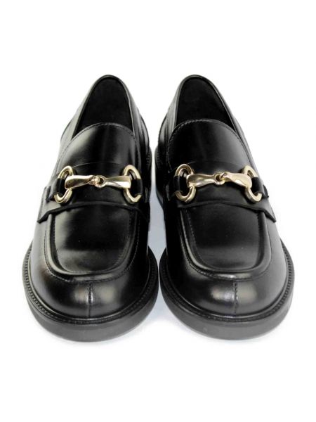 Loafers de cuero Marco Ferretti negro