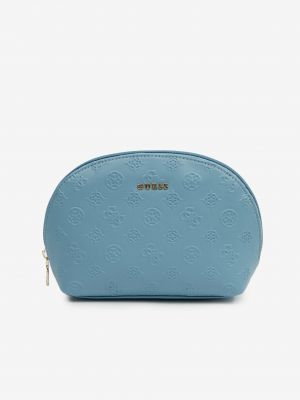 Καλλυντική τσάντα Guess μπλε