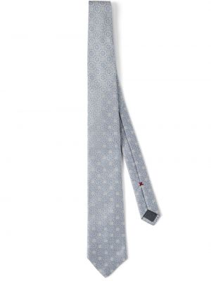 Cravată de mătase din jacard Brunello Cucinelli