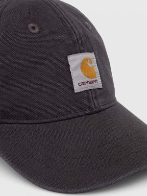 Βαμβακερό καπέλο Carhartt Wip γκρι