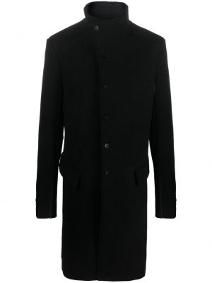 Vlnený kabát Masnada čierna