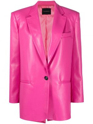 Konstläder blazer The Andamane rosa