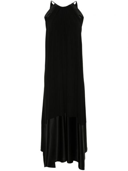 Αμάνικη μίντι φόρεμα Max Mara μαύρο