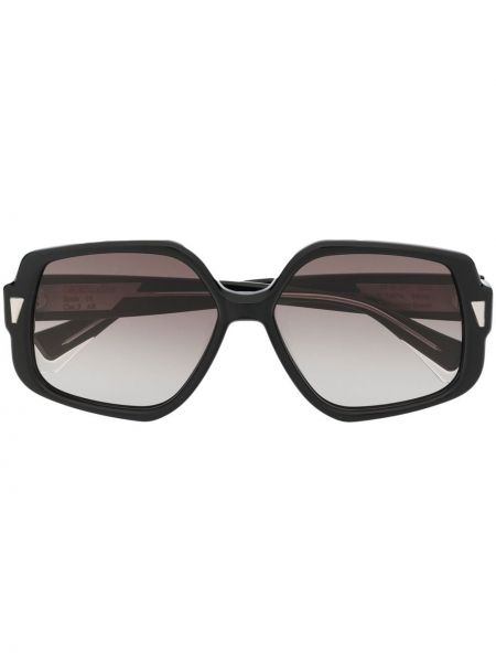 Oversized sončna očala Gigi Studios črna