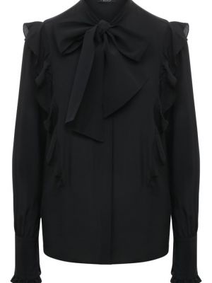 Черная блузка Dondup