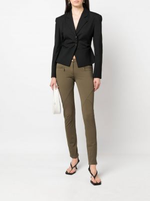 Slim fit kalhoty Versace Pre-owned