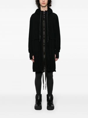 Manteau en coton Isaac Sellam Experience noir