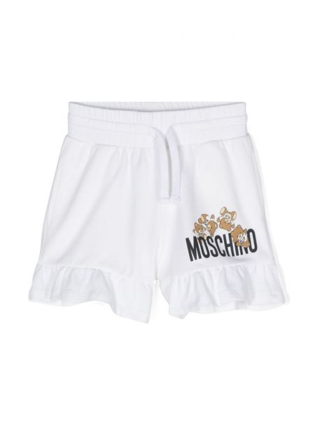 Shorts for piger Moschino Kids hvid