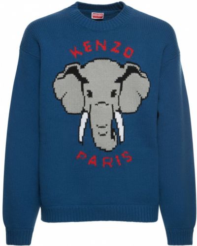 Sweter wełniany Kenzo Paris