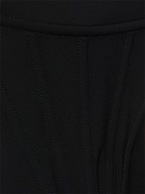 Midi kleita viskozes Versace melns