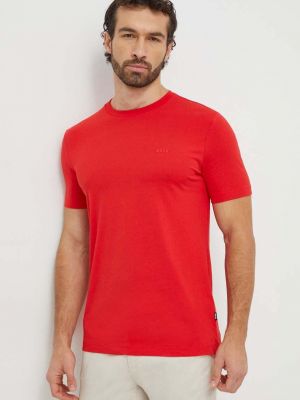 Тениска с дълъг ръкав Boss червено