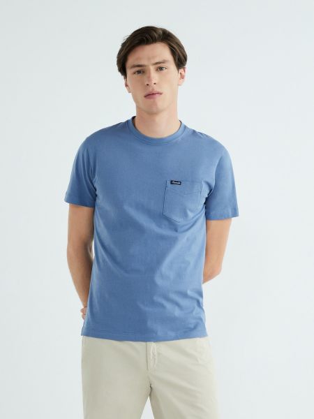 Camiseta manga corta Façonnable azul