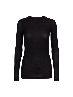 Sweter z długim rękawem Bruuns Bazaar czarny