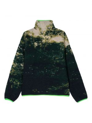 Fliso džemperis su užtrauktuku Conner Ives žalia