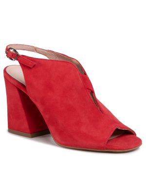 Sandały Ann Mex czerwone