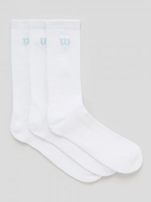 Белые носки Wilson