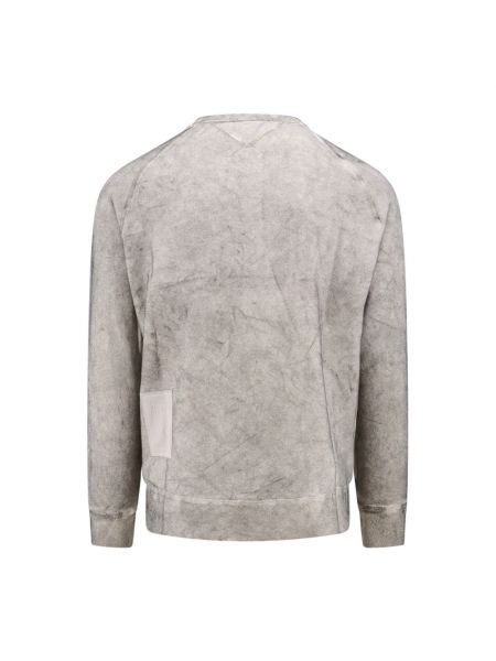 Sweatshirt mit rundem ausschnitt Ten C grau