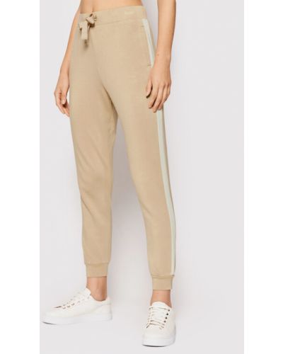 Weekend Max Mara Pantaloni trening Domino 57860319 Bej Regular Fit