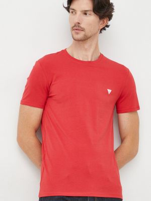 Тениска с дълъг ръкав Guess червено