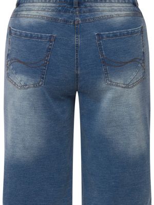 Shorts en jean Ulla Popken bleu