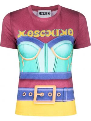 T-shirt Moschino röd