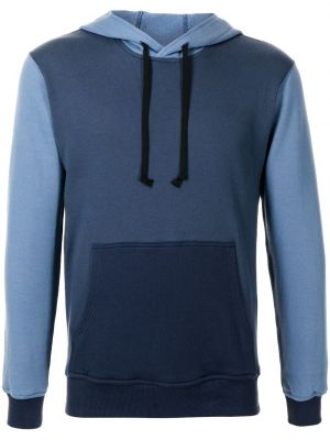 Medvilninis džemperis su gobtuvu Comme Des Garçons Shirt mėlyna