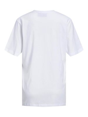 Majica z jantarjem Jjxx bela